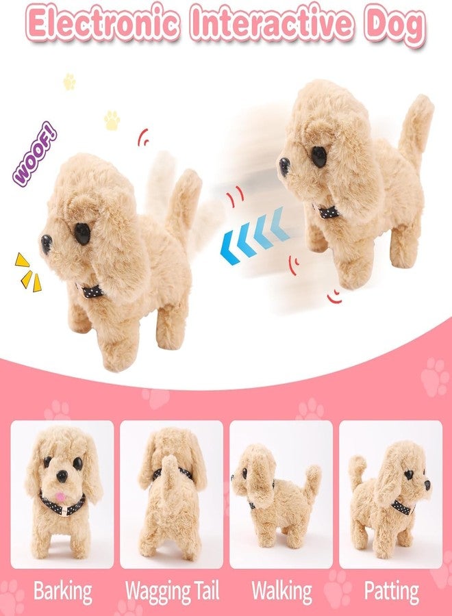 ZAKOFOL Hopping Walking Dog Toy with Sounds, Walking Dog Wiggling Tails, Twitching Mouth and Nose, Educational Interactive Cute Dog Toy for Baby Kids - Image 3
